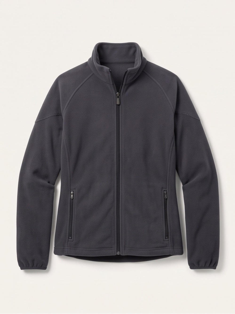 North End Women’s Dark Navy Blue Full-Zip Microfleece Jacket – Small